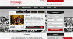 Desktop Screenshot of phillyliving.com